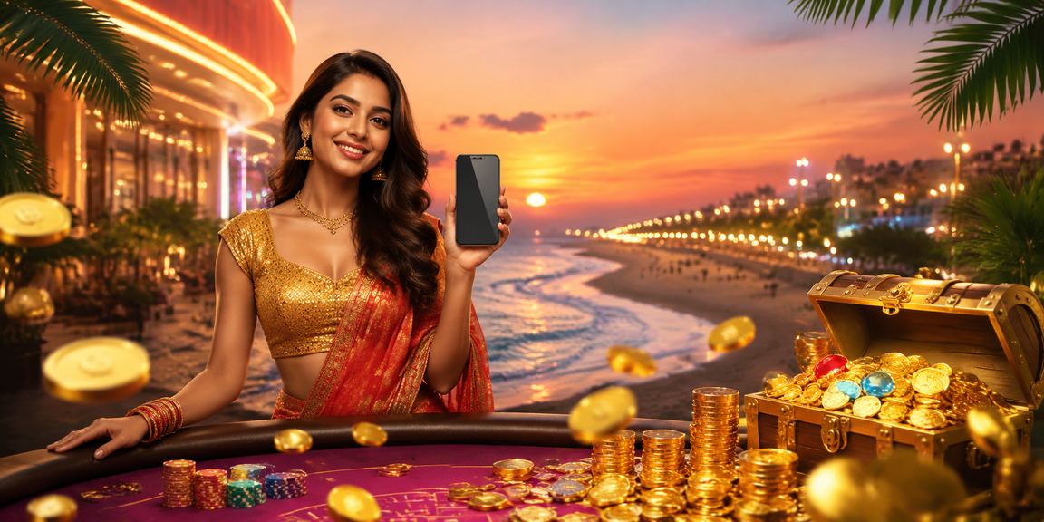 Live casino dealer welcoming Indian players to 6225